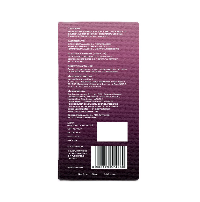 Cherry Wine Perfume for Women - 100ml - Image 10
